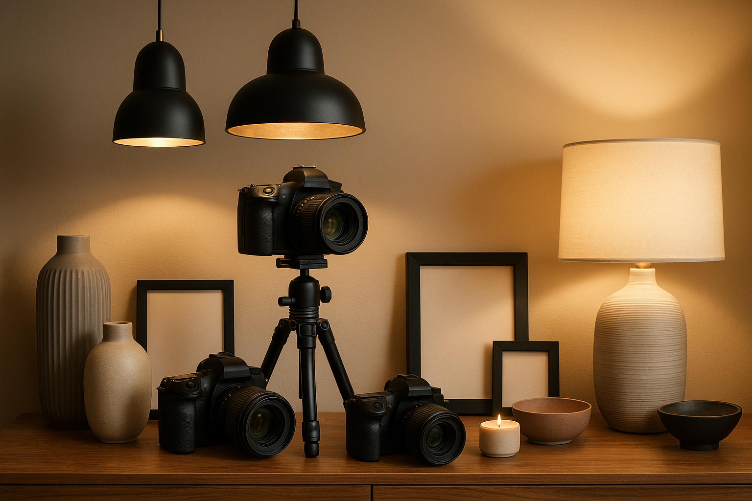 Luces, camara y accsesorios para el hogar