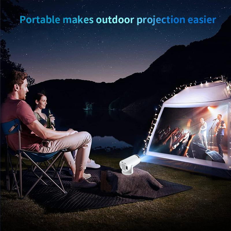 [US Warehouse]Game Projector with 2 Retro Game Consoles, 2 in 1 Projector, Dual Game Sticks, Mini Projector with Bluetooth and WIFI, 4K Multi-Function HD Portable Outdoor Movie Proyector, Compatible with Iphone/Pc/Laptop,