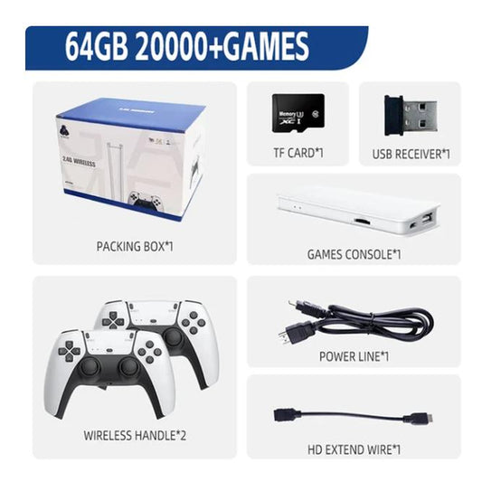 Video Game M15 plus Mini TV Handheld Game Console Wireless Gamepads Retro Game for PS1 Arcade Game Stick