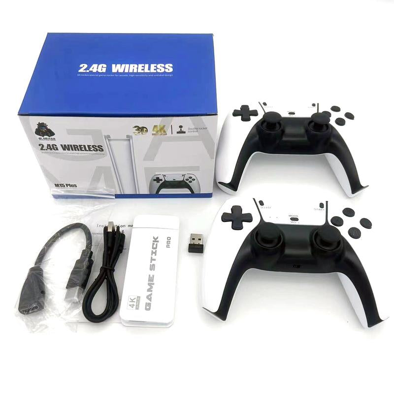 Video Game M15 plus Mini TV Handheld Game Console Wireless Gamepads Retro Game for PS1 Arcade Game Stick