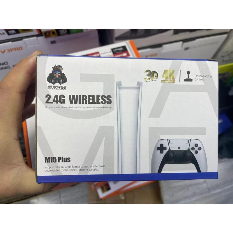 Video Game M15 plus Mini TV Handheld Game Console Wireless Gamepads Retro Game for PS1 Arcade Game Stick