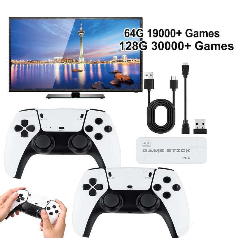 Video Game M15 plus Mini TV Handheld Game Console Wireless Gamepads Retro Game for PS1 Arcade Game Stick